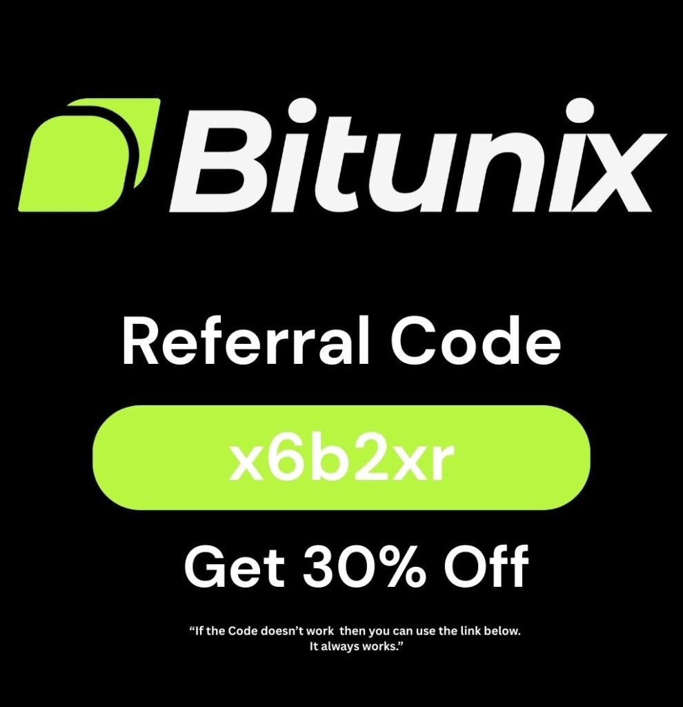 Bitunix Referral Code (x6b2xr) – Claim 6,500 USDT & Get 30% Off Trading Fees