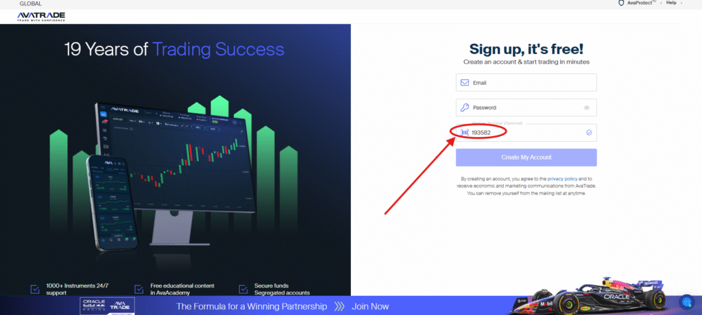 How to Use the Avatrade Referral Code – Step by Step