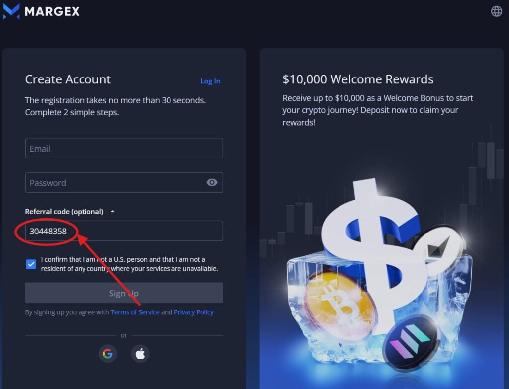 Understanding the Margex Referral Code "30448358"