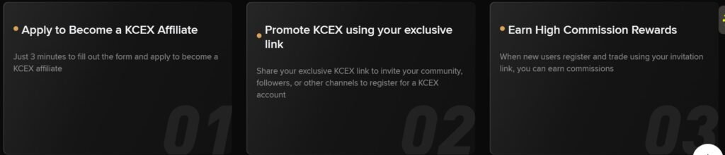 Why Choose the KCEX Affiliate Program