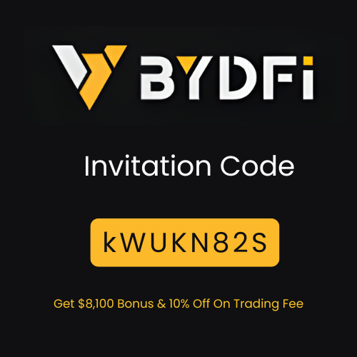 BYDFi Invitation Code – Get 10% Trading Fee Discount