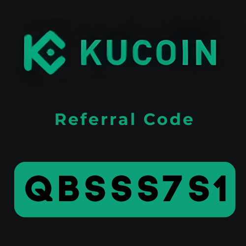 KuCoin referral code “QBSSS7S1” gives 10% off trading fees and up to 11,000 USDT bonus.