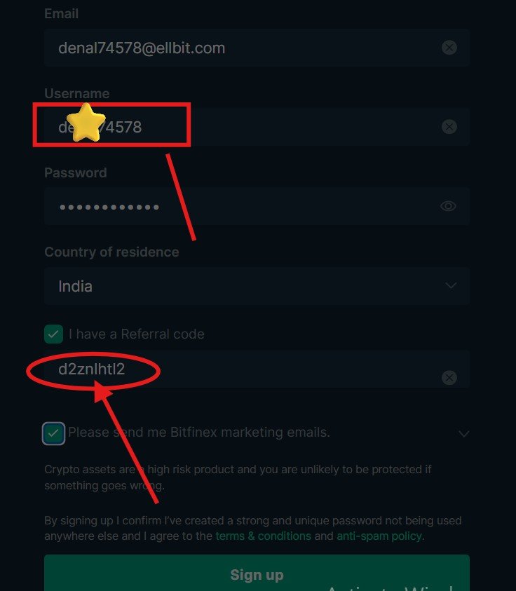 How to Use the Bitfinex Referral Code "d2znIhtl2" to Get 15% Off
