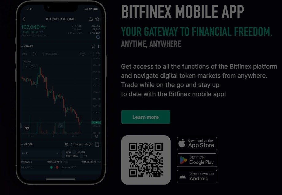 Trade Anytime, Anywhere with the Bitfinex Mobile App